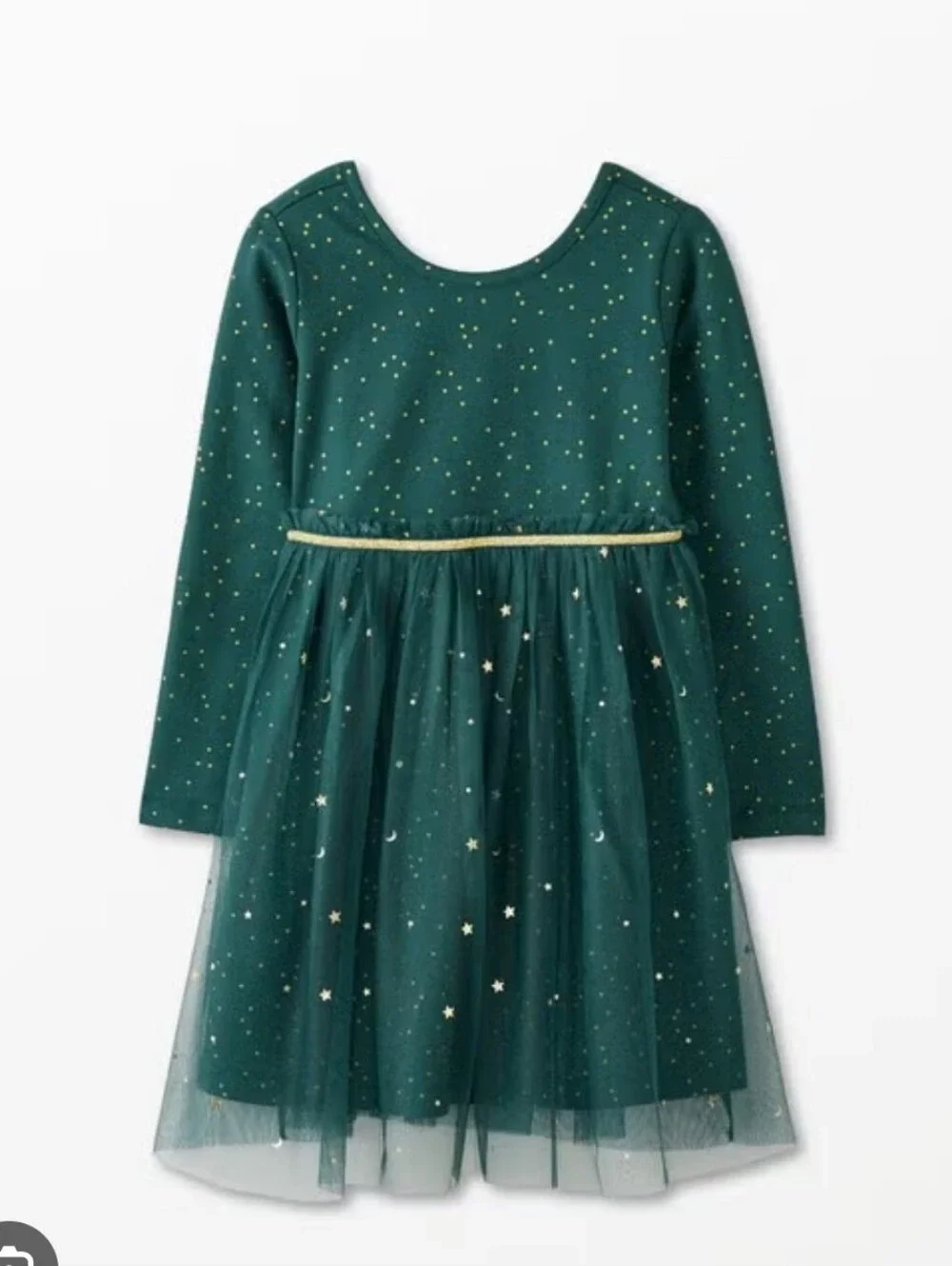 Hanna Andersson Super Soft Shimmer Tulle Skater Dress